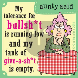 Aunty Acid on Tuesday September 30, 2014 Comic Strip