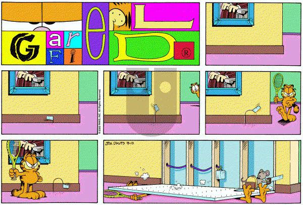 Garfield - Sunday September 10, 2000 Comic Strip