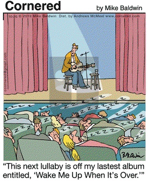 Cornered on Saturday October 26, 2019 Comic Strip