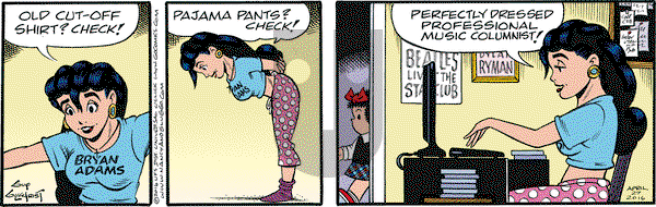 Nancy on Wednesday April 27, 2016 Comic Strip
