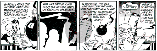 Doonesbury on Wednesday September 18, 1996 Comic Strip
