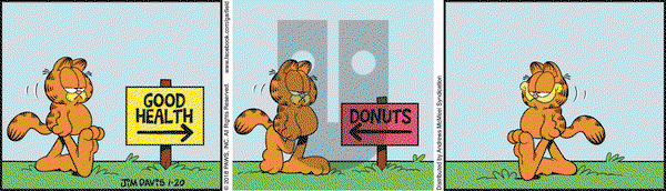 Garfield on Saturday January 20, 2018 Comic Strip