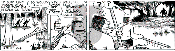 Alley Oop on Friday October 9, 1998 Comic Strip