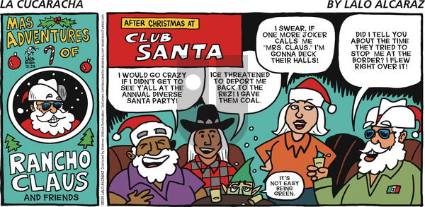 La Cucaracha on Sunday December 28, 2025 Comic Strip