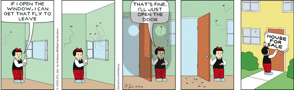 Nancy on Monday August 24, 2020 Comic Strip