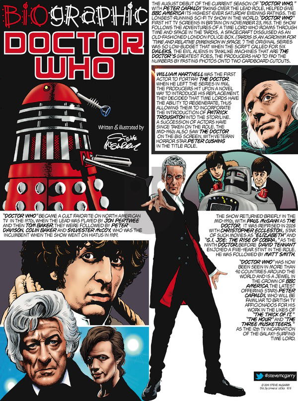 Biographic on Sunday October 5, 2014 Comic Strip