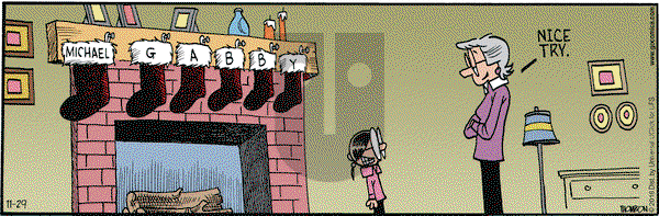 Grand Avenue on Tuesday November 29, 2016 Comic Strip