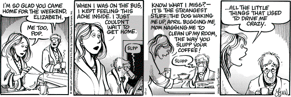 For Better or For Worse on Monday October 11, 1999 Comic Strip