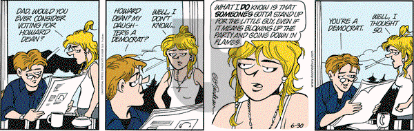 Doonesbury on Monday June 30, 2003 Comic Strip