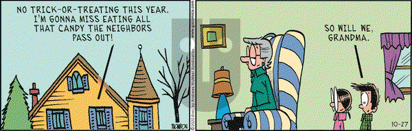 Grand Avenue on Tuesday October 27, 2020 Comic Strip