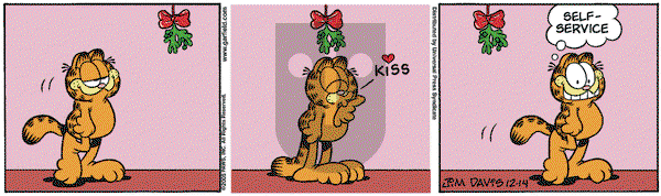 Garfield - Wednesday December 14, 2005 Comic Strip