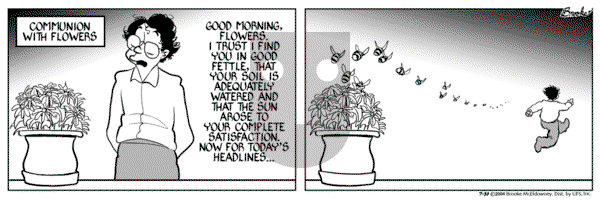 9 Chickweed Lane on Friday July 30, 2004 Comic Strip