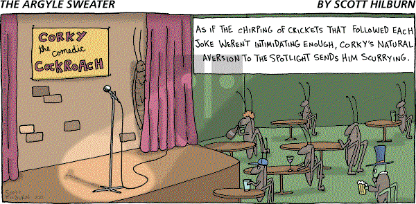The Argyle Sweater on Sunday February 22, 2009 Comic Strip