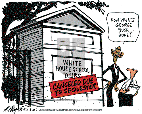 Henry Payne - Saturday March 16, 2013 Comic Strip