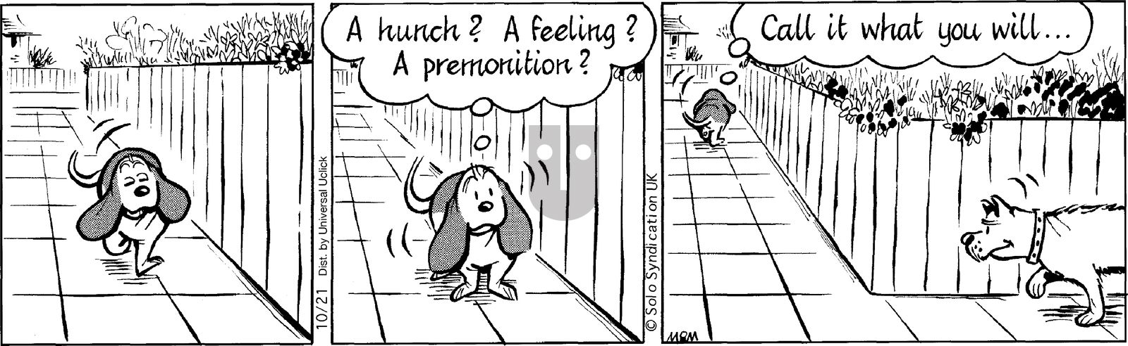 Fred Basset on Tuesday October 21, 2014 Comic Strip