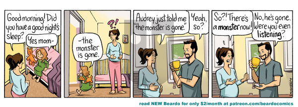 Beardo on Friday August 9, 2024 Comic Strip