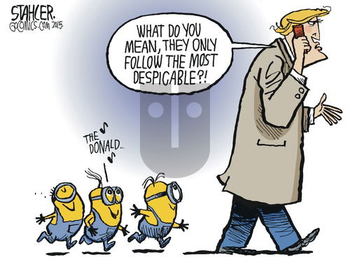 Jeff Stahler on Sunday July 12, 2015 Comic Strip
