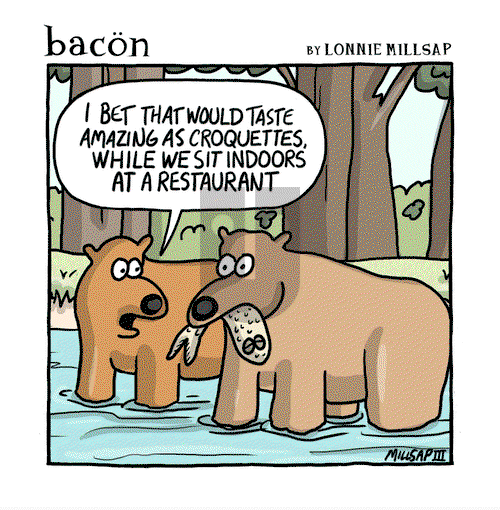 bacon on Monday October 28, 2024 Comic Strip