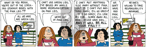Cathy Classics on Saturday May 1, 1999 Comic Strip