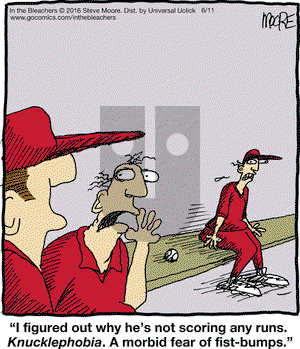 In the Bleachers on Saturday June 11, 2016 Comic Strip
