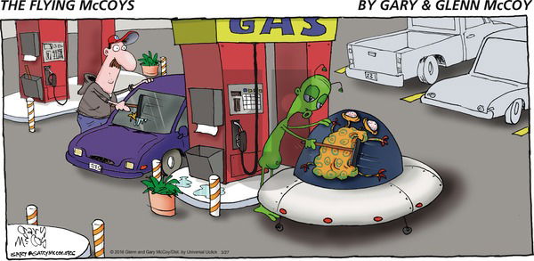 The Flying McCoys on Sunday March 27, 2016 Comic Strip