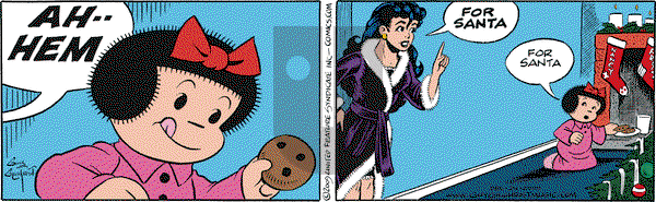 Nancy on Thursday December 24, 2009 Comic Strip