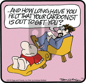 Ziggy on Wednesday July 3, 2019 Comic Strip