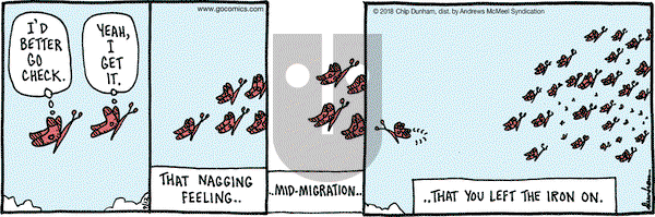 Overboard on Wednesday September 12, 2018 Comic Strip