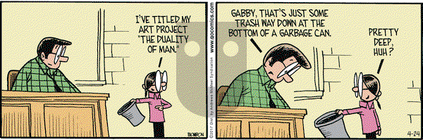 Grand Avenue on Monday April 24, 2017 Comic Strip
