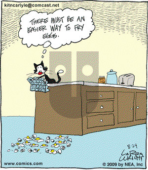 Kit 'N' Carlyle on Monday August 24, 2009 Comic Strip