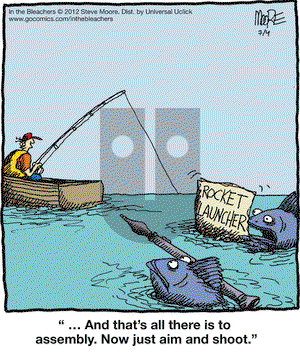 In the Bleachers on Wednesday July 4, 2012 Comic Strip