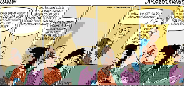 Luann on Monday August 13, 2007 Comic Strip
