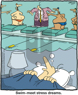 In the Bleachers on Monday April 14, 2025 Comic Strip