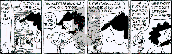 Baby Blues on Wednesday February 28, 2001 Comic Strip