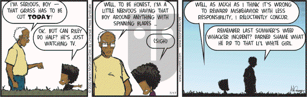 The Boondocks on Monday July 17, 2006 Comic Strip