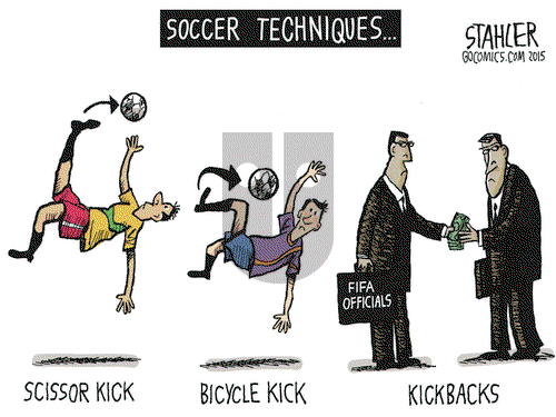 Jeff Stahler on Thursday May 28, 2015 Comic Strip