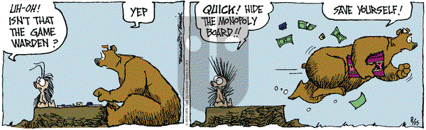 The Grizzwells on Thursday August 15, 2013 Comic Strip