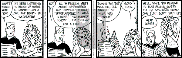 Clear Blue Water on Monday June 4, 2007 Comic Strip