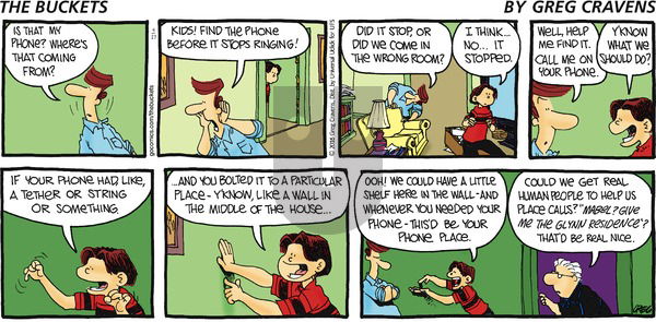 The Buckets on Sunday April 17, 2016 Comic Strip