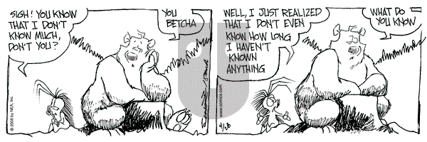 The Grizzwells on Thursday April 28, 2005 Comic Strip