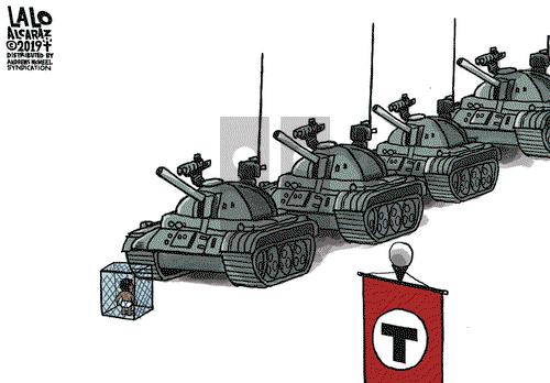 Lalo Alcaraz on Friday July 5, 2019 Comic Strip