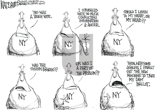 Matt Davies on Wednesday November 3, 2010 Comic Strip