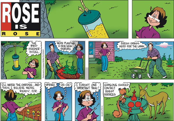 Rose is Rose on Sunday March 30, 2025 Comic Strip