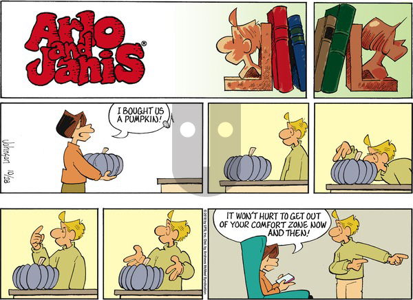 Arlo and Janis on Sunday October 28, 2018 Comic Strip