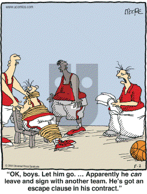 In the Bleachers - Monday August 2, 2004 Comic Strip