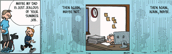 Frazz on Thursday July 26, 2018 Comic Strip
