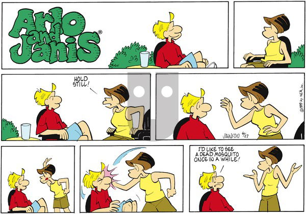 Arlo and Janis on Wednesday August 4, 1999 Comic Strip