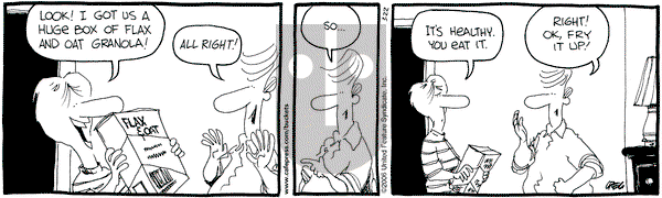 The Buckets on Wednesday March 22, 2006 Comic Strip