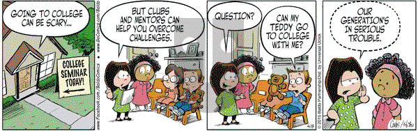 Baldo on Wednesday April 8, 2015 Comic Strip