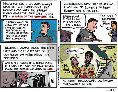 Ted Rall on Tuesday November 18, 2014 Comic Strip